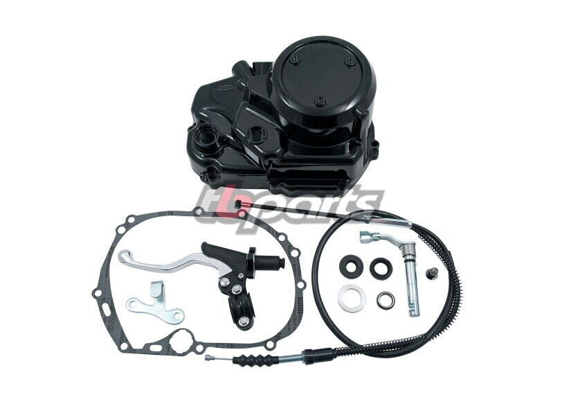 Kawasaki KLX110 Manual Clutch Kit - Black Cover